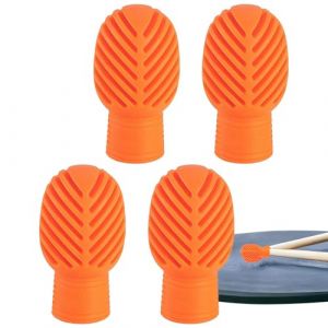 Mixnexorad Embouts de sourdine pour s de tambour, amortisseurs de s de batterie, Couverture sonore de claquement muet | Couvercles de protection de maillet de de tambour, accessoire d'instruments (minhuk, neuf)