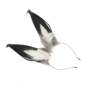 Healifty Serre-t&ecirc;te Oreilles Lapin Peluche D&eacute;licate pour Cosplay F&ecirc;te P&acirc;ques Carnaval Accessoire D&eacute;guisement Femme (Madonna Tied, neuf)