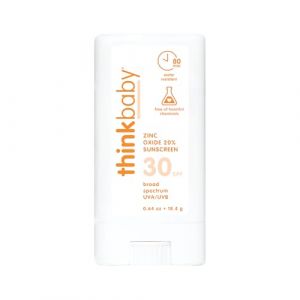 Thinkbaby Cr&egrave;me solaire Stick, Blanc/orange, 18,1 gram (Fast Media Ships From USA, neuf)