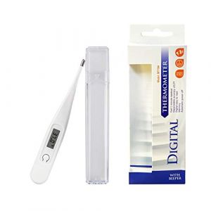 Thermomètre Medical Électronique pour la Fièvre - Daffodil HPC350 - Thermomètre pour Bébé Enfant Adulte - Mesure rectale buccale axillaire - Thermomètre Numérique à Lecture Rapide Précis sans Mercure (Daffodil   FR, neuf)