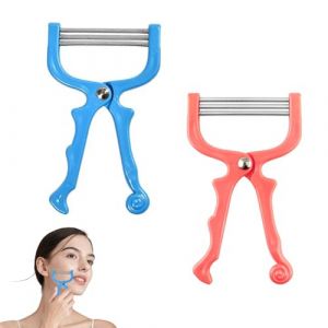 ARYIMYDP 2 Appareils d'&Eacute;pilation Faciale &agrave; Technologie &agrave; Ressort,Dispositif Manuel pour &Eacute;pilation de Pr&eacute;cision,Id&eacute;al pour Sourcils et Duvet Facial,Design Respectueux de la Peau et Prise en Main Facile (UIRYFAZHANYOUXIANBAODAN, neuf)