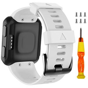 Compatible avec Garmin Forerunner 35 Bracelet, Sport de Rechange Bracelet en Silicone pour Forerunner 35/Approach S10 Bracelet, Vert Armée (ANBEST Store, neuf)
