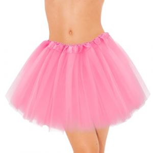 WLLHYF Jupe tutu à 3 couches en tulle à paillettes - Jupe de danse - Jupe de danse de princesse - Tutu de fête festive - Costume pour filles et femmes - Pour tout-petits, bébés, Noël, anniversaire, (Trust she, neuf)