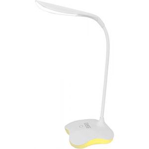 Eaxus® Lampe de bureau LED 2 en 1 - Lampe de table - Lampe de chevet USB ou à piles - Blanc (EAXUS - home electronics from Germany, neuf)