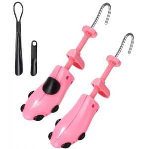 Zawaer Embauchoirs à Chaussures, 2 PCS Embauchoirs Plastique, Agrandisseur Chaussure, Civière De Chaussures, Accessoire Chaussures, Réglable Embauchoir Pour Homme Femme Avec Corne De Chaussure (BHUJEL  DIDI S.R.L., neuf)