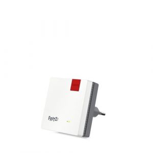 FRITZ!Repeater 600 | Wi-Fi 4 jusqu'à 600 Mbit/s (2,4 GHz) | WPS | Mesh Wi-Fi | Design compact | Version internationale (Amitaly, neuf)