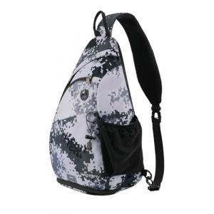 Waterfly Sac Bandouliere Homme Femme: Sac Triangle Grande Capacité Sac de Poitrine Sacoche Bandoulière Sac a Dos pour Sport et Loisirs Randonnée Excursion Voyage (DEKINMAX-PowerUK, neuf)