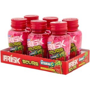 CG94! Frisk Sour Strawberry, Caramelle Dure, Gusto Fragola, senza Zucchero, Confezione da 6 Barattoli con70 Microcompresse (Global Dream ⭐⭐⭐⭐⭐RETOURS SANS FRAIS, neuf)