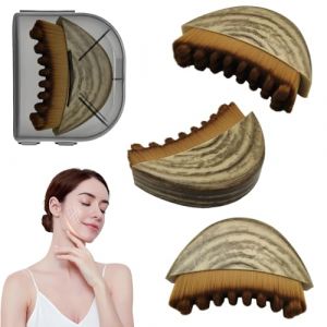 3 Pi&egrave;ces Brosse Contour du Visage,Brosse drainage lymphatiqueBrosse &agrave; Sec Drainage Lymphatique,DrainageLymphatique BrosseFaciale pour fa&ccedil;onner le visage pour s'adapter &agrave; la peau avec pr&eacute;cision (MEILINLIN LTD, neuf)