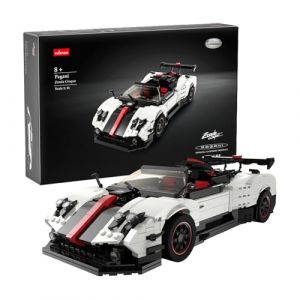 CA NA LLA Rastar Voiture Maquette pour adulte Pagani Zonda Cinque - 1024 pi&egrave;ces | &agrave; construire avec des pi&egrave;ces et des blocs, assembler, collectionner et profiter | R&eacute;plique &eacute;chelle 1:16. Amoureux de (CANALLA SHOP, neuf)