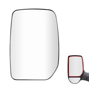 SENZEAL Verre de R&eacute;troviseur Remplacement pour Ford Transit MK6 MK7 2000-2013 Non Chauffant Retroviseur Ext&eacute;rieur (Sup&eacute;rieur Gauche) (senzeal, neuf)