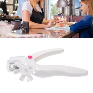 ACOGEDO Clippers &agrave; Ongles Acryliques R&eacute;glables pour la Coupe de Pr&eacute;cision avec Claadage | Coupes de Pointes &agrave; Ongles en Acier Inoxydable Salon Professionnel | Petitesses &agrave; en Forme de U Noir pour en (Soumery, neuf)