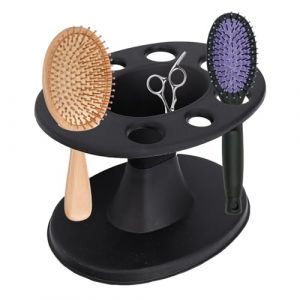 Organisateur de porte-brosse &agrave; cheveux | Organisateur de station de salon polyvalent grande capacit&eacute;,Porte-pinceau de maquillage robuste, organisateur de bureau universel pour Station Babers (shainm, neuf)