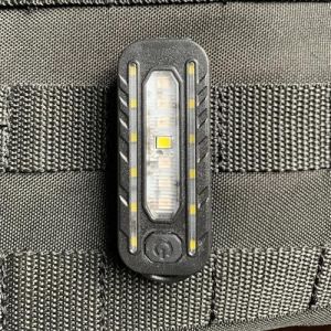 Lampe Gilets Tactique MOLLE Torche à Clip – 5 Modes d’Éclairage Autonomie 8h – Boîte Rangement & Accessoires Idéale Fdo, Police, Gendarmerie, Sapeurs Pompiers, Sécurité, SUGE, DOUANE (LampeTactiqueFrance, neuf)