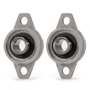 XiKe 2 pi&egrave;ces KFL000 Al&eacute;sage 10 mm Alliage de zinc Roulements &agrave; palier mont&eacute;s &agrave; bride Types auto-alignants Convient aux imprimantes 3D et autres. (XIKE BEARINGS FR, neuf)