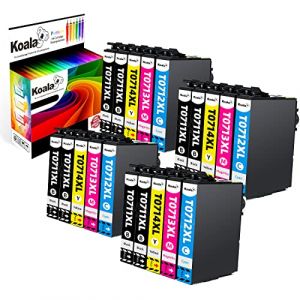 Koala 20-Pack T0715 T0711 Cartouche d&rsquo;Encre Compatible pour Epson T0711 T0712 T0713 T0714 pour SX100 SX110 SX210 SX215 SX410 SX415 SX510W SX515W SX610FW DX4400 DX7450 DX8400 DX9400F Cartouche (Lucky Suppliers, neuf)