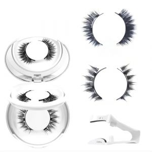 ZMaglorian Faux Cils Magnetique,Cils magnétiques, cils magnétiques sans eye-liner, cils magnétiques aspect naturel, cils magnétiques avec applicateur, cils magnétiques sans colle (ZHEMAN, neuf)