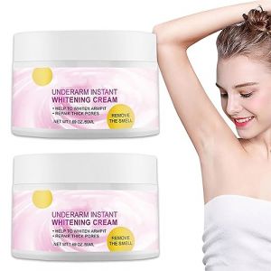 Crème éclaircissante intense pour la peau Crème éclaircissante instantanée pour les aisselles Crème éclaircissante hydratante pour les zones intimes Crème éclaircissante pour tous les types de peau (guangzhouliuqiyongshangmaoyouxiangongsi, neuf)