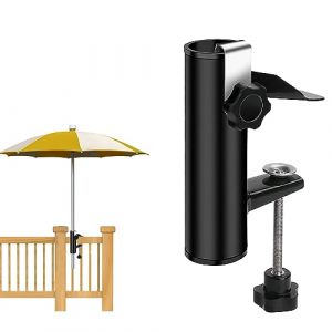 JLTXKST Clip Parasol Balcon,Support Parasol Balcon,Porte-Parasol Balustrade,Clip de Parasol en Métal,Support Parasol Balustrade, Peut Etre Largement Utilisé dans Les Jardins, Balcons, Balustrades (xingweichuang, neuf)