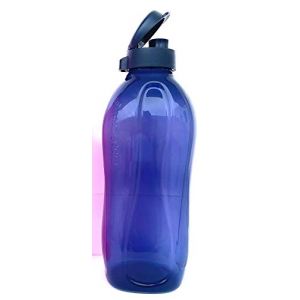 TUPPERWARE Eco Sport Bouteille 2 L bleu avec le licol (colors mart, neuf)