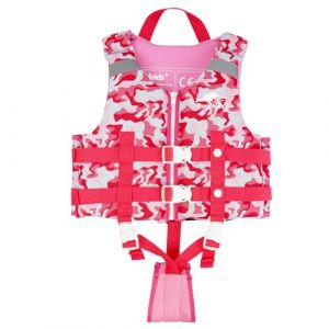 Gogokids Gilet Bain pour Enfants Veste Folat, Formation de Natation pour Tout-Petits Bouyancy Maillot de Bain Aider Les Maillots de Bain pour Bébé de 11-35 KG 1-9 Ans Bébé Enfants (KunTee, neuf)