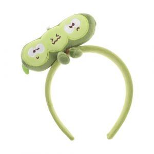 Beavorty Bandeau Visage Motif Pois Cr&eacute;atif en Tissu &Eacute;lastique Doux Bandeau Spa pour Femmes Accessoire Cheveux Ludique pour Soins Peau et Lavage Quotidien (T Innovation&middot;HX, neuf)