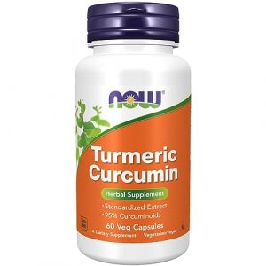 Now Foods, Turmeric Curcumin (Curcuma), 665mg, 60 Capsules végétaliennes, Testé en Laboratoire, Sans Gluten, Sans Soja, Sans Gluten, Végétarien, Sans OGM (NaturProdukte, neuf)