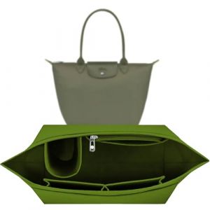 Sunshine smile Organiseur pliable M pour sac Longchamp M, pour sac Longchamp, avec poches multifonctionnelles, grande capacit&eacute;, entr&eacute;e de sacs &agrave; main (Sparta's Store, neuf)