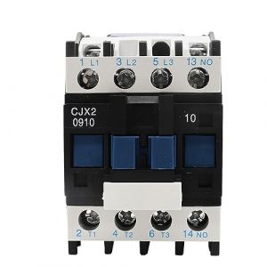 ZWXYKQBXG Contacteur magnétique CJX2-0910 AC 9A, Tension de Bobine 220/380V, 50/60HZ(Cjx2-0910 Ac380v) (MaAnShanShiBiCongShangMaoYouXianGongSi, neuf)