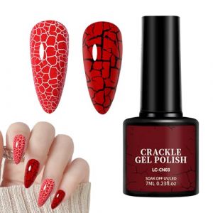 de gel UV, vernis &agrave; ongles durable,Vernis &agrave; ongles craquel&eacute; &agrave; pigment &eacute;lev&eacute; | Rassembler des fournitures, des accessoires pour femmes pour le salon, la maison, les vacances, le bal, les rencontres (huanlao, neuf)
