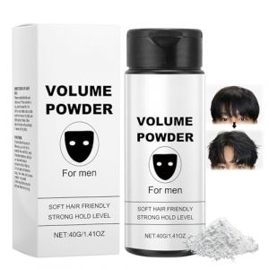 Poudre de texture pour homme, poudre de cheveux avec effet mat, poudre de texture Hal puissante, poudre coiffante incolore, poudre coiffante pour donner instantan&eacute;ment texture et volume, formule (EONFAVE Wealth, neuf)