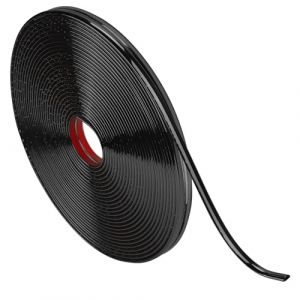 efuturetime 8mm x 20m Moulure Flexible Auto-adhésive Noir, Garniture Murale Brillante Étroite Autocollante pour Décoration, Bordure de Miroir Mur Porte Plafond Carrelage (efuturetime, neuf)