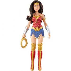 Mattel Wonder Woman 1984 Wonder Woman Doll (~12-in) Wearing Superhero Fashion and Accessories, with Lasso, for 6 Year Olds and Up (TopFunFinds, neuf)