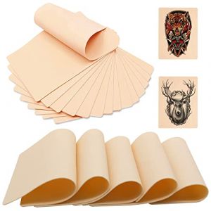 TONBAO Peau Synthétique Tatouage - 20 Feuilles Pratique Fausse Peau Réaliste Double Face pour Débutants et Pros (TONBAO Direct-EU, neuf)