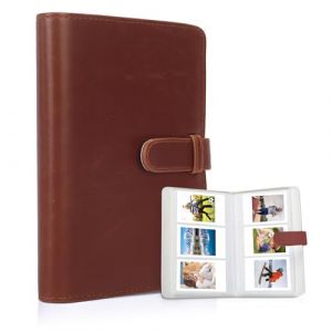 Riosin Mini album &agrave; 108 pochettes compatible avec Fujifilm Instax Mini, convient pour Instax Mini 12/11/7+/9/Evo/Link 2, album photo de 5 x 7,6 cm pour cartes photo Polaroid Snap Canon Ivy 2 Kpop (ruiaoxeu, neuf)