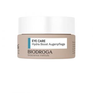 Biodroga Crème raffermissante pour les yeux avec hyaluron et caféine 15 ml – Anti-rides pour les yeux Gel hydratant Skincare Hydra Boost Bioscience Institut (Celeste-online, neuf)