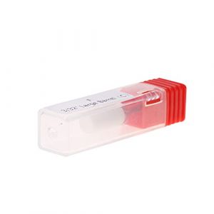 Tête de Forage à Ongles, Foret à Ongles, Accessoires de Machine de Manucure, Outil de Forage à Ongles, Tête de Meulage Ronde et Plate en Céramique, Tête Plate (Tête à maïs F) (Ctvsoft, neuf)