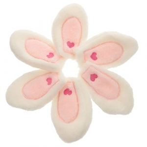 CIMAXIC 10 Pièces oreilles de lapin en peluche boules Quies mignon Accessoires pour headband Accessoires pour fabrication de headbands décorations d'oreilles de lapin charme de bricolage (Ruizieng, neuf)