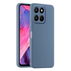 HULLIN Coque de T&eacute;l&eacute;phone en Silicone Color&eacute;e, Adapt&eacute;e &agrave; Honor 400 Smart (4G/5G) / Honor X7d (6.77") - Gris Lavande (HULLIN, neuf)