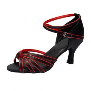 Chaussures Danse Latine Femme Sandales &Eacute;t&eacute; Confortable De Modern Jazz Classique Chausson Chaussure Sandale Compensee Et&eacute; Vintage Ann&eacute;e 50 Ballerine Pied Large Compens&eacute;es Ann&eacute;es 20 Chaussons Ete Talon (aodsko, neuf)