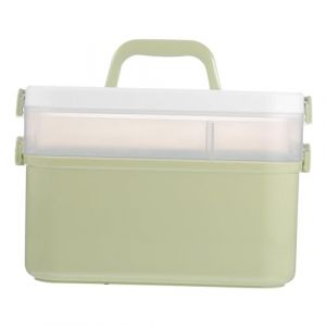 Homoyoyo Boîte De Rangement Vernis Ongles Portable à Forte Capacité Double Pour Manucure Malette Manucure Professionnelle Et Domicile Organiseur Accessoires Esthétique (Alda Jin, neuf)