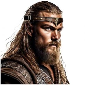 keland Bandeau viking médiéval en cuir pour homme et femme Halloween Cosplay fête médiévale LARP (AA-Bron) (TOOKY, neuf)