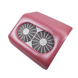 Aspirateur Ongle, Aspirateur puissant de Machine de manucure de collecteur de poussi&egrave;re d'ongle de 48w 2700 tr/min avec 2 ventilateurs outils de nettoyage d'aspiration d'art d'ongle(Pink) (JingHaiZhiJiaShiPin, neuf)