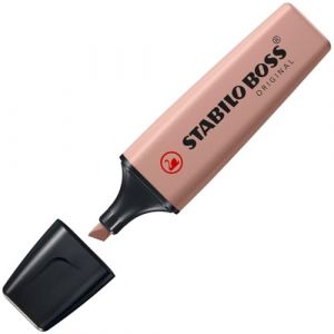 STABILO NatureCOLORS - Coffret créatif x 19 pièces : 6 surligneurs BOSS ORIGINAL NatureCOLORS + 6 feutres Pen 68 + 1 marqueur BOSS ORIGINAL noir + 6 feutres fins point 88 (Stock Bureau Maison Bien-être, neuf)