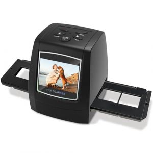 Scanner de Diapositives et N&eacute;gatifs 35 mm,5MP/10MP Film et Diapo Convertisseur avec 2,4''LCD - Pas d'ordinateur Requis (VERY SRL, neuf)