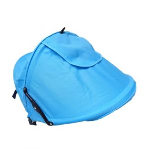 COSSIKA Capot de poussette Pare-soleil pour poussette de bébé Protections solaires Pare-soleil pour poussettes Pare-soleil pour poussette Parasol - Pare-soleil anti-pluie (WeiMinG, neuf)