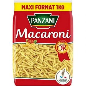 Panzani Macaroni 1Kg (lot de 5) (J&S France, neuf)