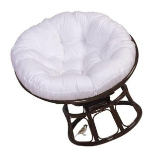 MCNDSI Coussin de Fauteuil Sol Rembourr&eacute; pour Pivotant Rond et &Eacute;paisseur du Meubles Rotin Chaises Jardin Rondes(#12,170x170cm) (Lausit Zenr, neuf)