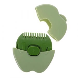 outils de coupe de cheveux pour bébé peigne à cheveux enfant tondeuse à cheveux pour bébé peigne de poche garde de tondeuse à cheveux brosse pour tout-petits Plastique Light Green Didiseaon (Merkowski, neuf)