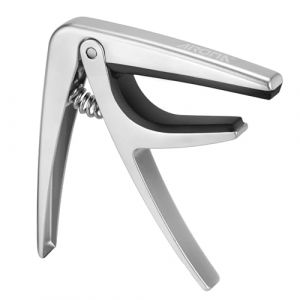 Aroma Professionnel Capodastre Guitare Capo de Guitare Alliage de Zinc Libération Rapide à Une Main pour 6 Cordes Acoustique et Electrique Guitare (Aroma Music Global, neuf)
